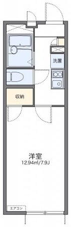 レオパレス富田林西の物件間取画像